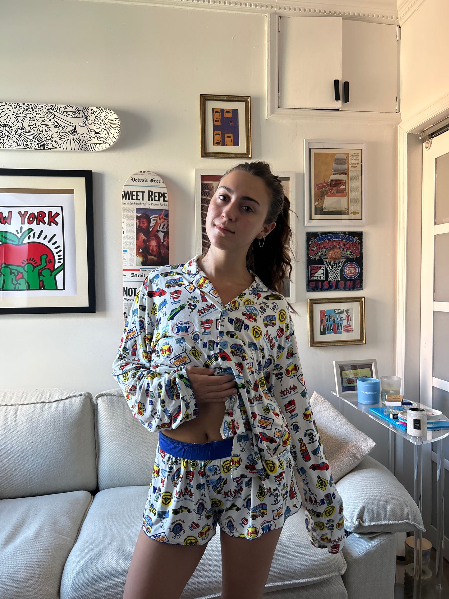 Joy Ride Optimist Pajama Set – PJ Top + PJ Shorts