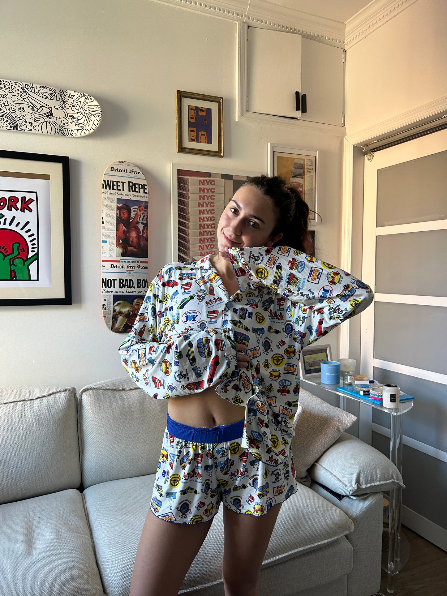 Joy Ride Optimist Pajama Set – PJ Top + PJ Shorts